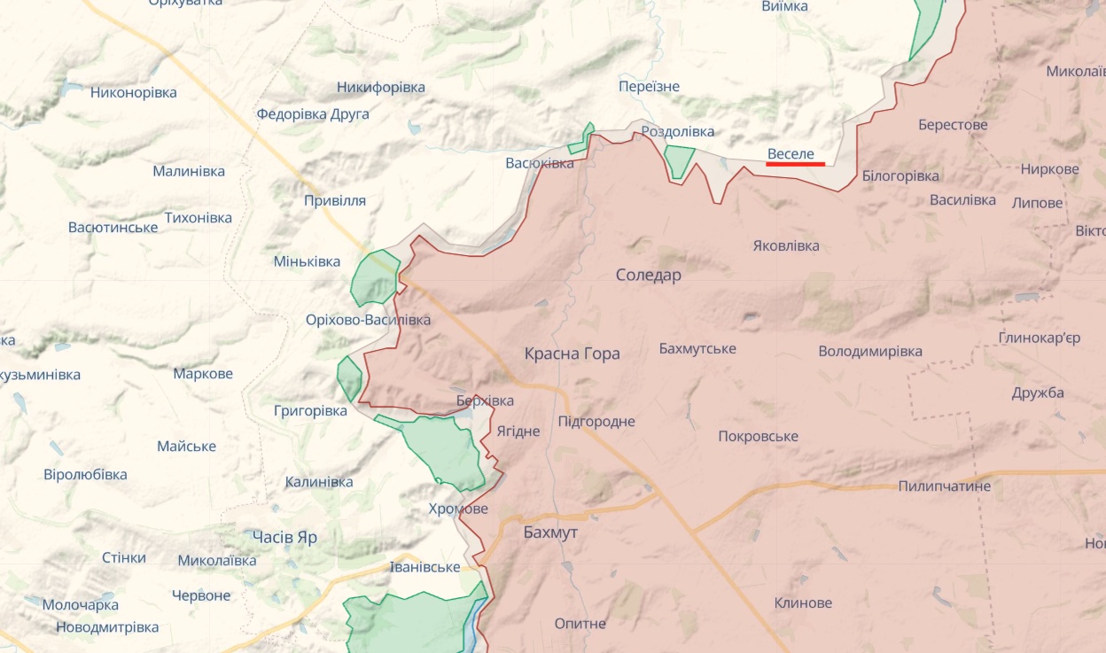 Генштаб: Окупанти безуспішно атакували на п'ятьох напрямках – карта