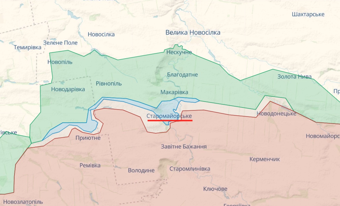 Генштаб: Росіяни намагалися прорватися у двох місцях на Куп'янському напрямку – карта