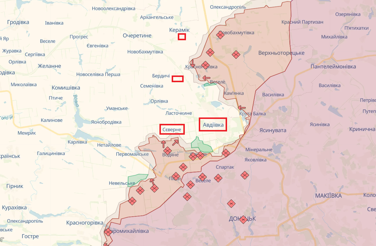 У Росії мінус два "Солнцепека", десятки атак у бік Мар'їнки, Авдіївки і Куп'янська – мапа