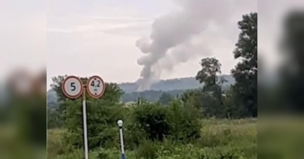 Пожежа й детонація тривають з ночі: ГУР знищило польовий склад боєприпасів у Воронезькій області рф