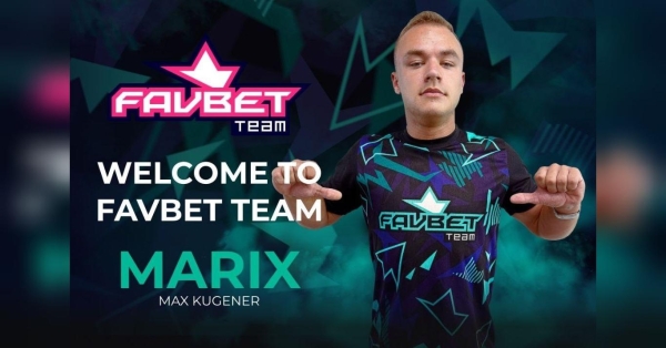 FAVBET Team підписали Marix’а — європейського гравця з українським корінням