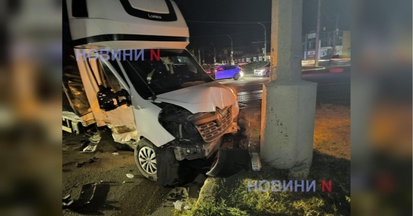 У центрі Миколаєва в ДТП потрапила вантажівка з двома тоннами заморожених… собак