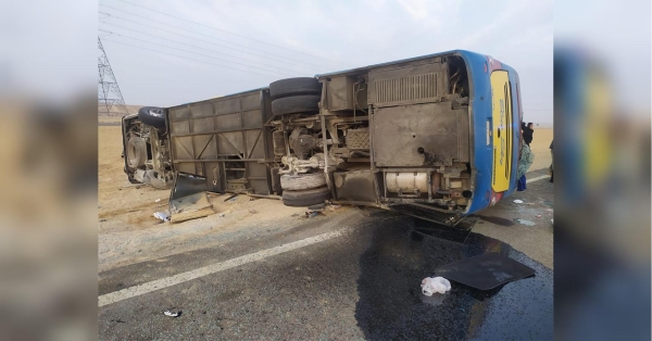 В Єгипті перекинувся автобус з пасажирами, серед постраждалих є українці