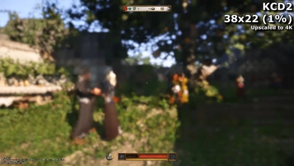 Kingdom Come Deliverance 2: DLSS відновлює зображення з 38x22p 9