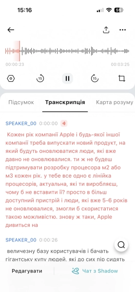 TicNote: AI-диктофон автоматично генерує протоколи зустрічей 78