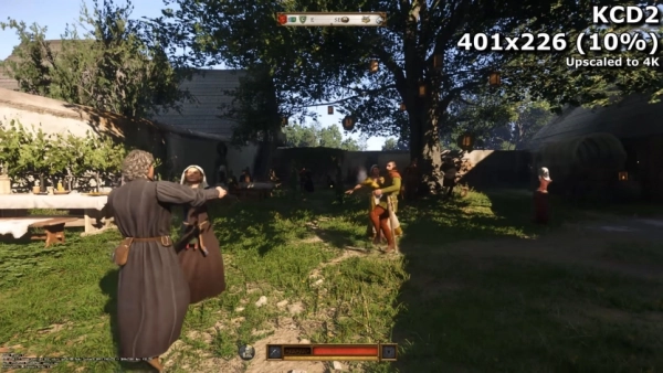 Kingdom Come Deliverance 2: DLSS відновлює зображення з 38x22p 11