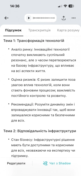 TicNote: AI-диктофон автоматично генерує протоколи зустрічей 91