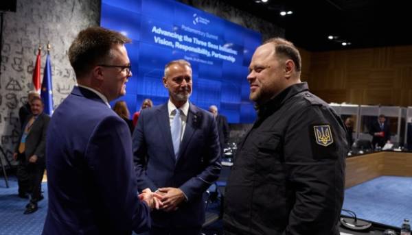 Стефанчук: Учасники саміту Трьохмор’я мають унікальну можливість спільно створити&hellip;