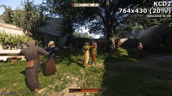 Kingdom Come Deliverance 2: DLSS відновлює зображення з 38x22p 12