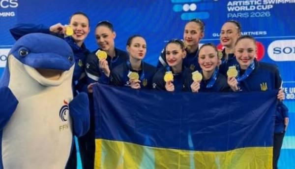 Українська команда з синхронного плавання здобула золоту медаль на&hellip;