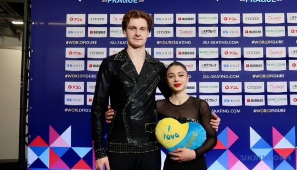 Українські фігуристи Голіченко та Даренський добре стартували на Чемпіонаті світу в Празі 13