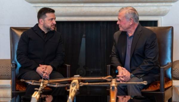 Зеленський і король Йорданії обговорили можливості співпраці у сфері безпеки.