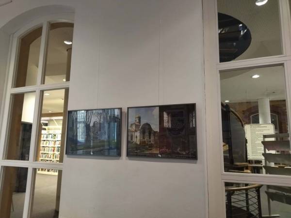 Фотовиставка у Франкфурті, присвячена Україні: «Війна знищує пам'ятки» 9