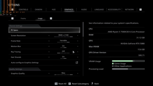 Resident Evil Requiem: MSI RTX 5060 Ti проти RTX 5070 проти RTX 5080 582
