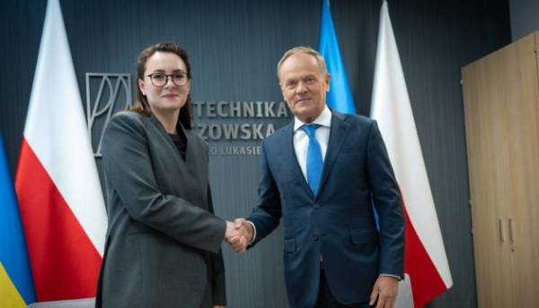 Свириденко в Жешуві провів зустріч з Туском, обговоривши питання оборони, енергетики та торгівлі. 13