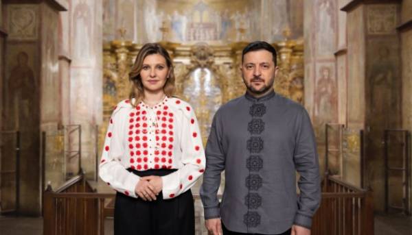 Глава держави та дружина президента передали вітання українському народу на&hellip;