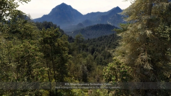 Відьмак 4: NVIDIA показала RTX Mega Geometry у демоверсії
