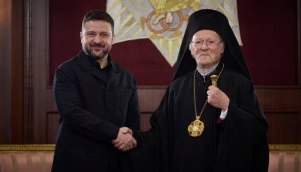 Головна 27 Зустріч Зеленського з Патріархом Варфоломієм: обговорено мирний процес, долю…