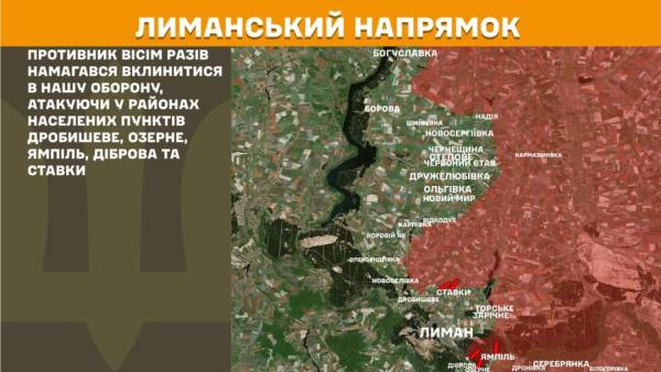 За останню добу на фронті сталося 257 сутичок, найбільший тиск ворога спостерігається на трьох напрямках. 18