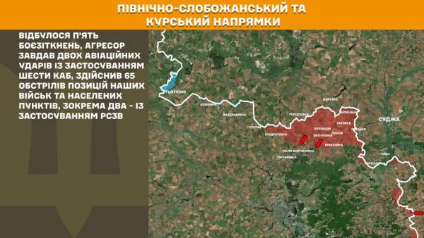 За минулу добу на передовій зафіксовано 302 бойових зіткнення, з них найбільша кількість - на Покровському та Гуляйпільському напрямках. 15