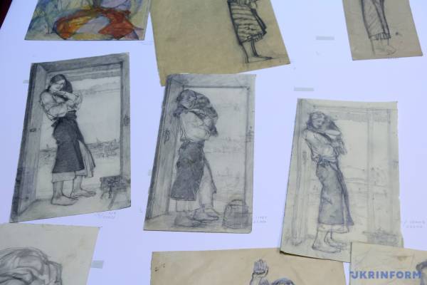 Федір Кричевський: муз і рідня з полотен першого очільника Академії мистецтв 22