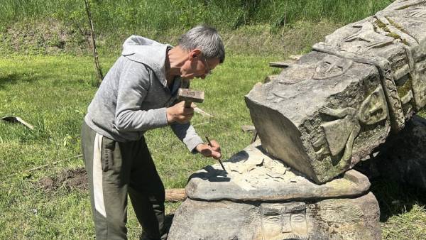 У Буші на Вінниччині розпочато реконструкцію стародавнього святилища слов'ян. 10 У Буші на Вінниччині розпочато реконструкцію стародавнього святилища слов'ян. 10
