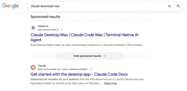 ClickFix: MacSync malware використовує Google Ads та Claude AI для атак на користувачів Mac 8