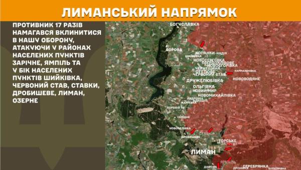 За останній день на передовій зафіксовано 257 бойових зіткнень, найбільш напруженою ситуацією відзначився Покровський напрямок. 18