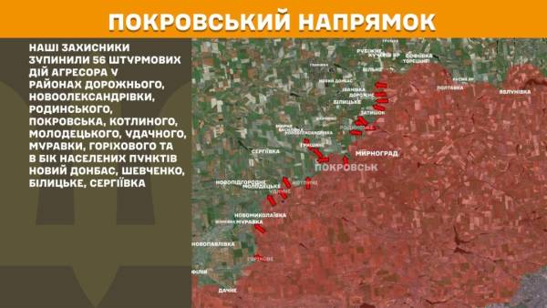Найінтенсивніші бої тривають на Покровському напрямку: протягом дня сталося 249 бойових зіткнень. 22 Найінтенсивніші бої тривають на Покровському напрямку: протягом дня сталося 249 бойових зіткнень. 22