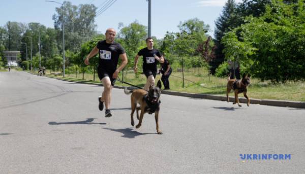 У столиці України вперше відбувся забіг військових собак-кінологів, побивши рекорд країни. 30