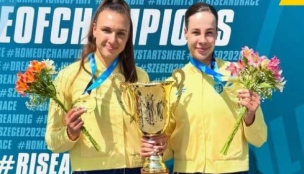 Каноїстки Лузан та Рибачок здобули чемпіонство Європи на дистанції 500 метрів. 17