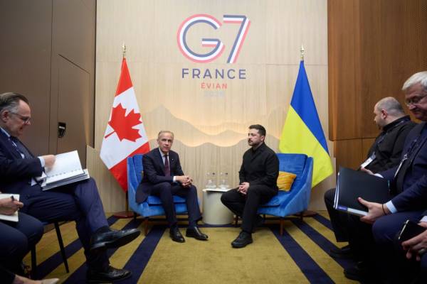 Зеленський провів зустріч з Карні, висловивши подяку за черговий пакет обмежувальних заходів 6