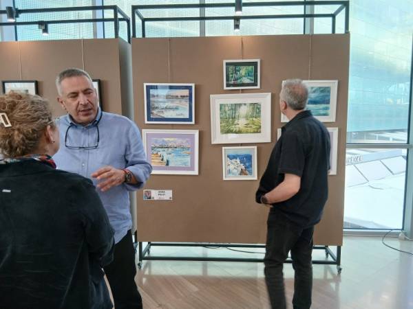 Художниця Анна Полат продемонструвала в Анкарі краєвиди української природи. 6 Художниця Анна Полат продемонструвала в Анкарі краєвиди української природи. 6