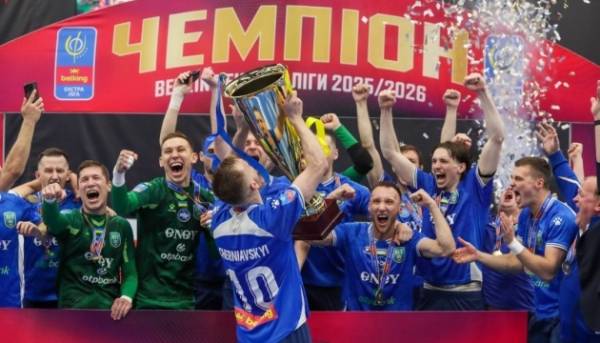 Київський «ХІТ» здобув четвертий титул чемпіона України з футзалу поспіль 4