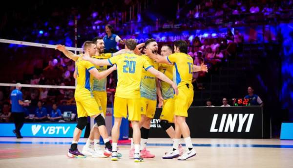 Українські волейболісти вже вдруге поспіль перемогли в Лізі&hellip;