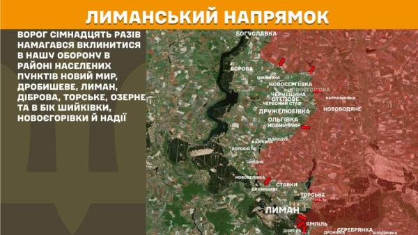За минулий день на фронті зафіксовано 229 бойових зіткнень, причому найбільша кількість припала на Покровський та Гуляйпільський напрямки. 18 За минулий день на фронті зафіксовано 229 бойових зіткнень, причому найбільша кількість припала на Покровський та Гуляйпільський напрямки. 18