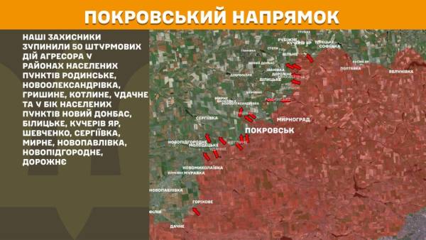 За останню добу на фронті відбулося 260 бойових зіткнень, найбільша інтенсивність боїв спостерігалася на Покровському та Гуляйпільському напрямках. 22 За останню добу на фронті відбулося 260 бойових зіткнень, найбільша інтенсивність боїв спостерігалася на Покровському та Гуляйпільському напрямках. 22