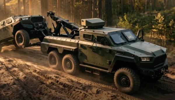 До Збройних сил України дозволили використовувати вітчизняний евакуаційний тягач Inguar-4, який має укріплену раму.