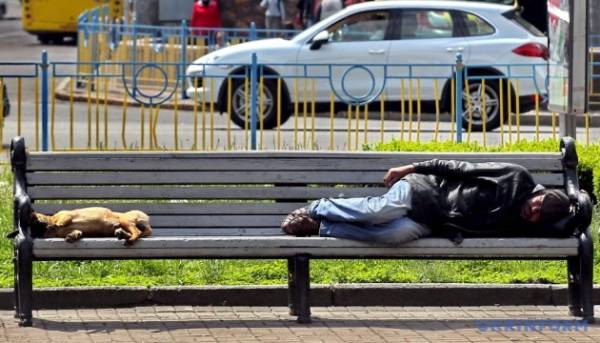 Рівень безхатьків в Україні може досягати ста тисяч чоловік.