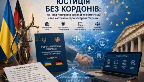 Справедливість поза межами: як спільний проєкт України та Німеччини долучається до європейської інтеграції України 16 Справедливість поза межами: як спільний проєкт України та Німеччини долучається до європейської інтеграції України 16