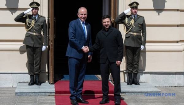 Зеленський провів переговори з очільником уряду Ірландії щодо європейського фінансування оборони України