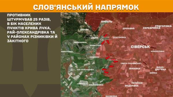 За минулу добу на фронті відбулося 295 бойових зіткнень, найбільша кількість яких зафіксована на трьох напрямках. 19