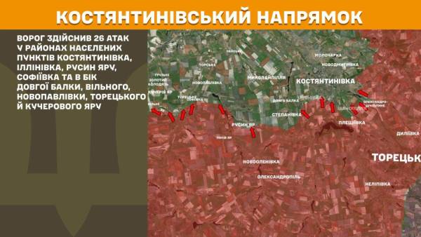 За минулу добу на лінії фронту відбулося 219 бойових зіткнень, найбільша кількість наступальних дій з боку противника зафіксована на трьох напрямках. 21