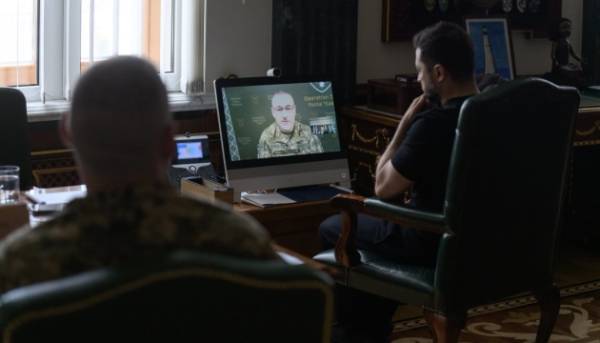 Зеленський вислухав звіт голови Оперативного командування «Схід»