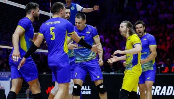 Українські волейболісти проведуть чвертьфінальний поєдинок Ліги націй 30 липня 17