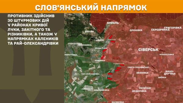 За минулу добу на фронті зафіксовано 217 бойових зіткнень, найінтенсивніші бої тривають на Слов'янському напрямку. 19