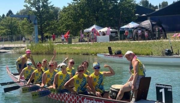 Українські спортсмени на човнах «Дракон» завоювали чемпіонство Європи