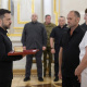 Президент нагородив воїнів сектору безпеки та оборони державними відзнаками. 15 Президент нагородив воїнів сектору безпеки та оборони державними відзнаками. 15