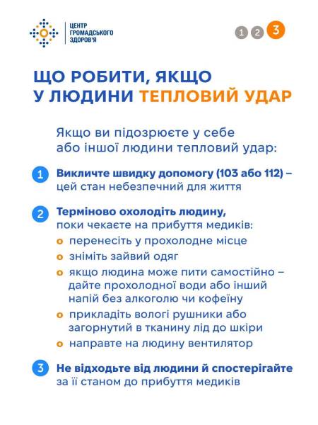 Як захиститися від спеки та сонячного удару: рекомендації лікарів 8 Як захиститися від спеки та сонячного удару: рекомендації лікарів 8