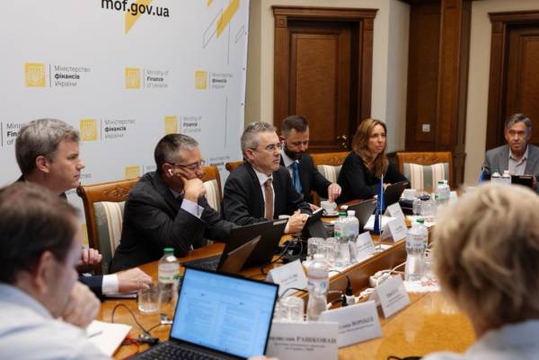 Візит представників МВФ до Мінфіну: обговорено економічну ситуацію та державний бюджет на 2027 рік 7 Візит представників МВФ до Мінфіну: обговорено економічну ситуацію та державний бюджет на 2027 рік 7